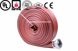 ageing resistance of PVC cotton canvas fire hose with nozzle